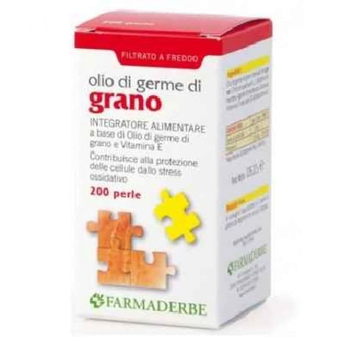 Integratore Olio di Germe di Grano, 200 perle antiossidanti