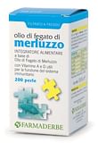 OLIO DI FEGATO DI MERLUZZO 200 PERLE