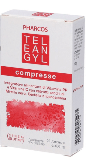PHARCOS TELEANGYL 20 COMPRESSE DA 600 MG