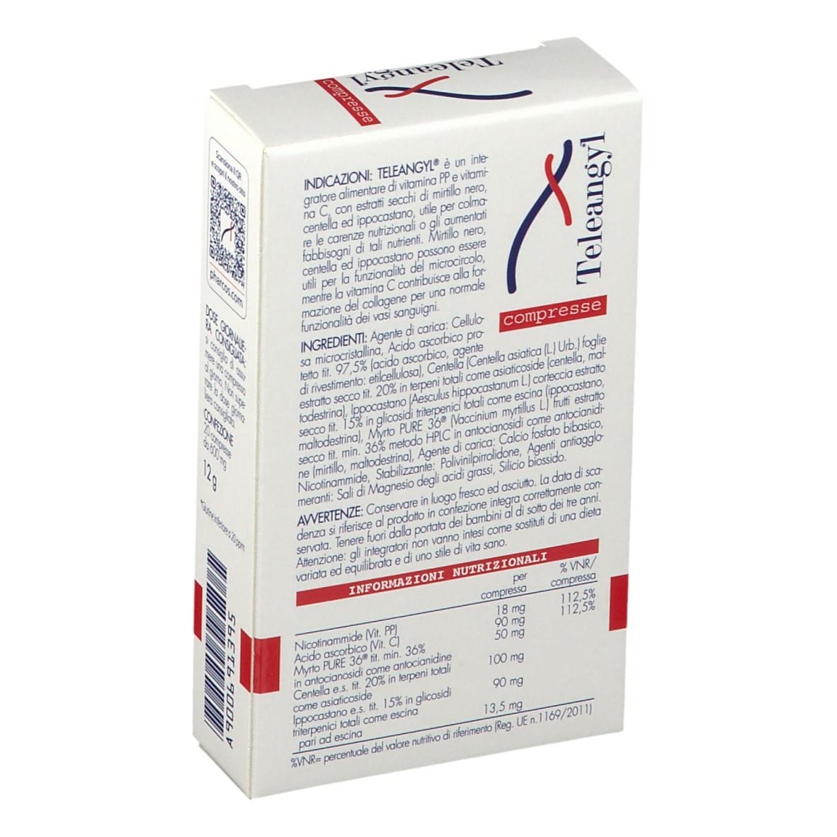 PHARCOS TELEANGYL 20 COMPRESSE DA 600 MG