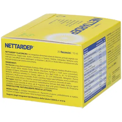 NETTARDEP 20 FLACONCINI 10 ML NETTARDEP 20 FLACONCINI 10 ML