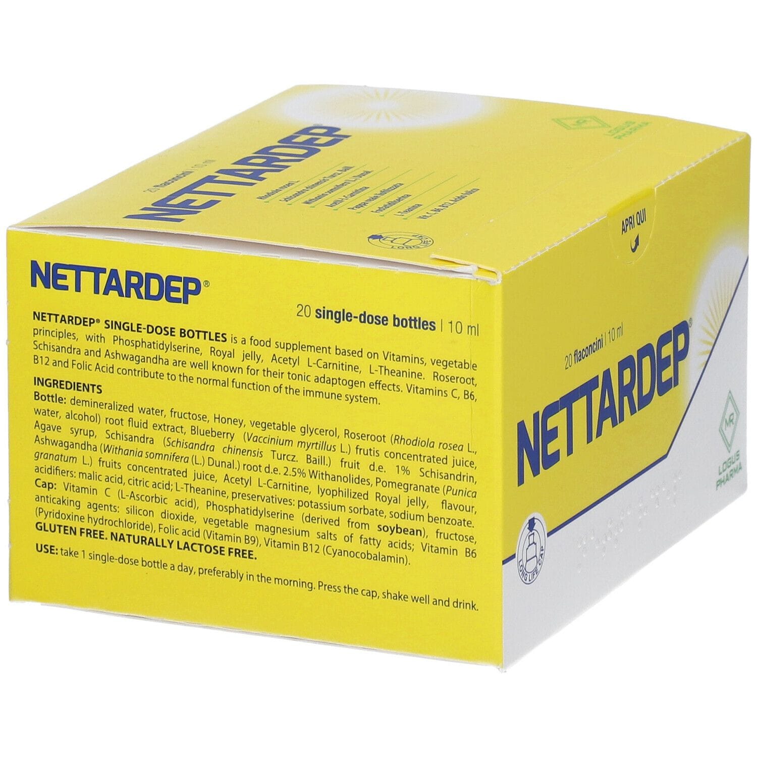Integratore Nettardep 20 Fiale per stanchezza e convalescenza