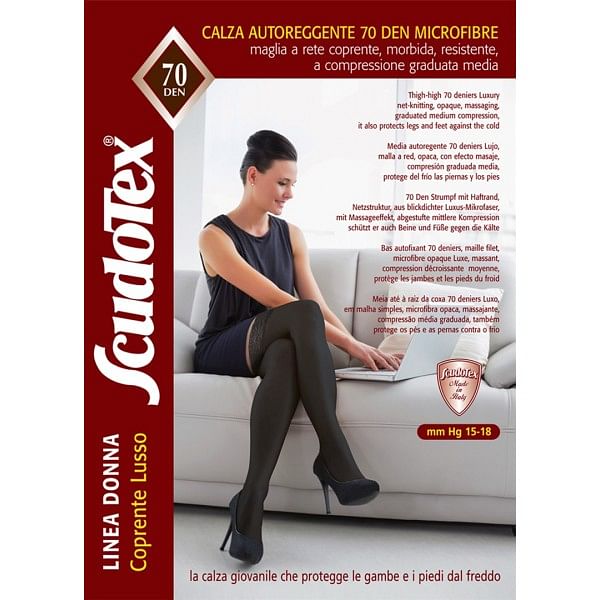 Scudotex Autoreggente 70 Extra Nero 4