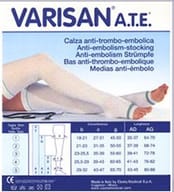 VARISAN ATE 18MMHG MONOCOLLANT SX AGTL PA BIANCO 5 1PZ