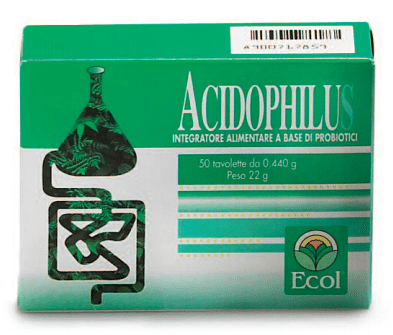 ACIDOPHILUS 50 TAVOLETTE 0,44G 736