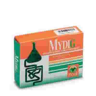 Integratore MydiG per digestione e bruciori, 50 tavolette