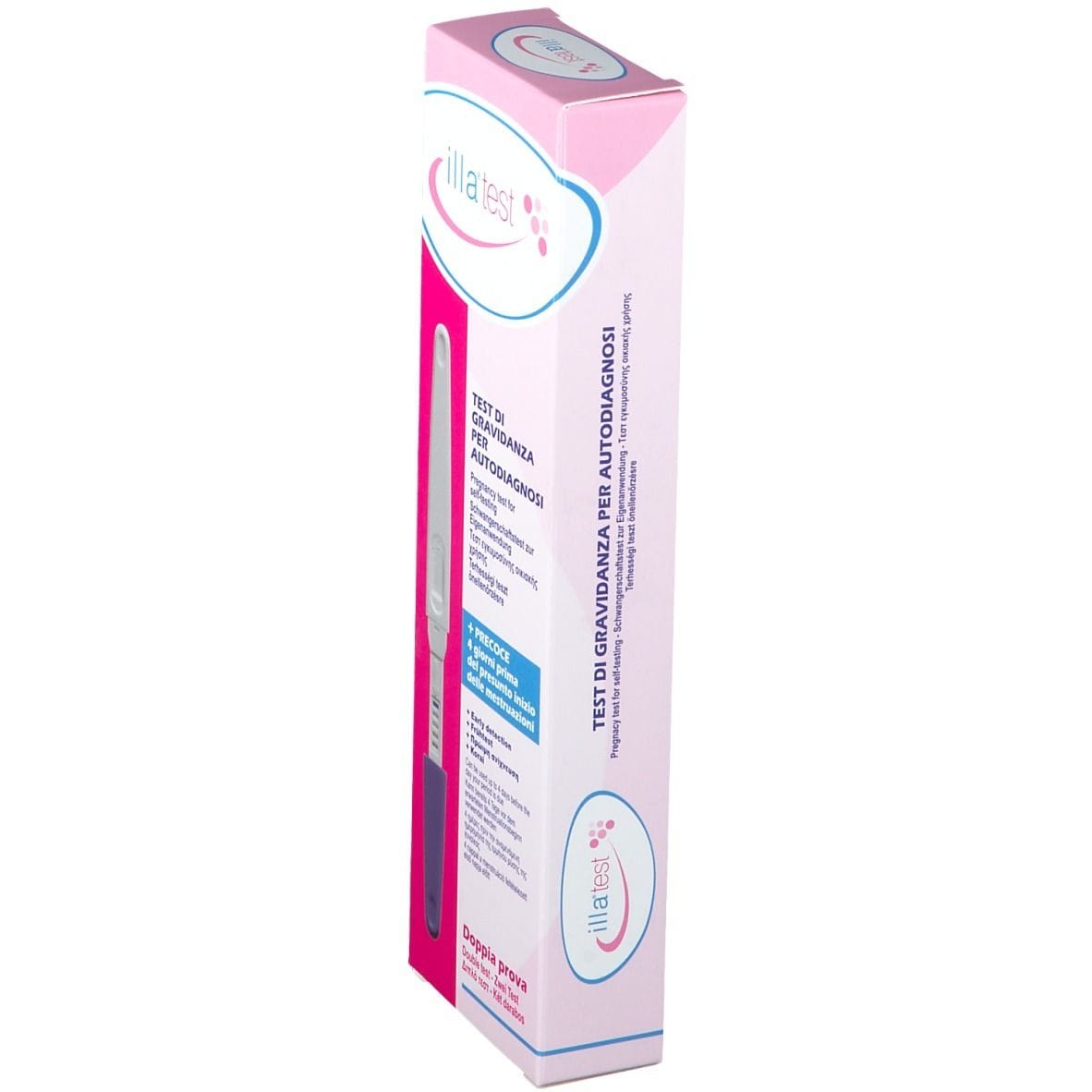 Test di Gravidanza Illa Doppiaprova 2 Stick, 99% Precisione