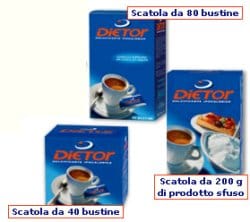 Dietor Dolcificante 200g per programmi alimentari ipocalorici