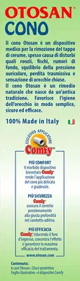 OTOSAN CONO IGIENE ORECCHIO+PROPOLI 6 PEZZI OTOSAN CONO IGIENE ORECCHIO+PROPOLI 6 PEZZI