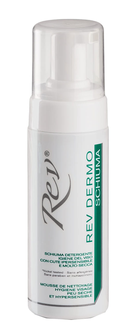 Schiuma detergente REV per pelli secche e sensibili 125ml