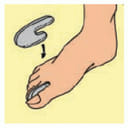 DISTANZIATORE PER DITA GEL TOE SPREADER S