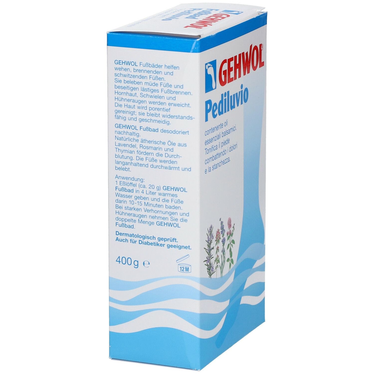 GEHWOL POLVERE PER PEDILUVIO 400 G