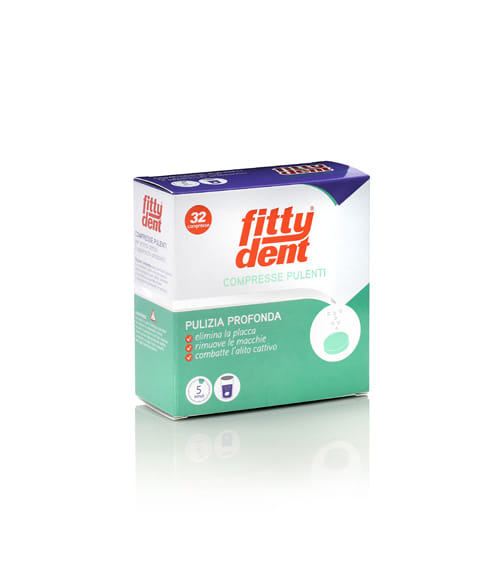 Compresse pulenti Fittydent Comprex per protesi, 32 pz