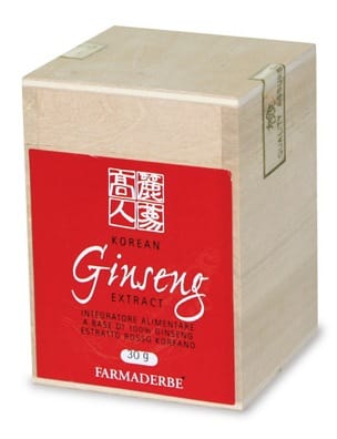 Integratore Ginseng Rosso Coreano, estratto puro 30g