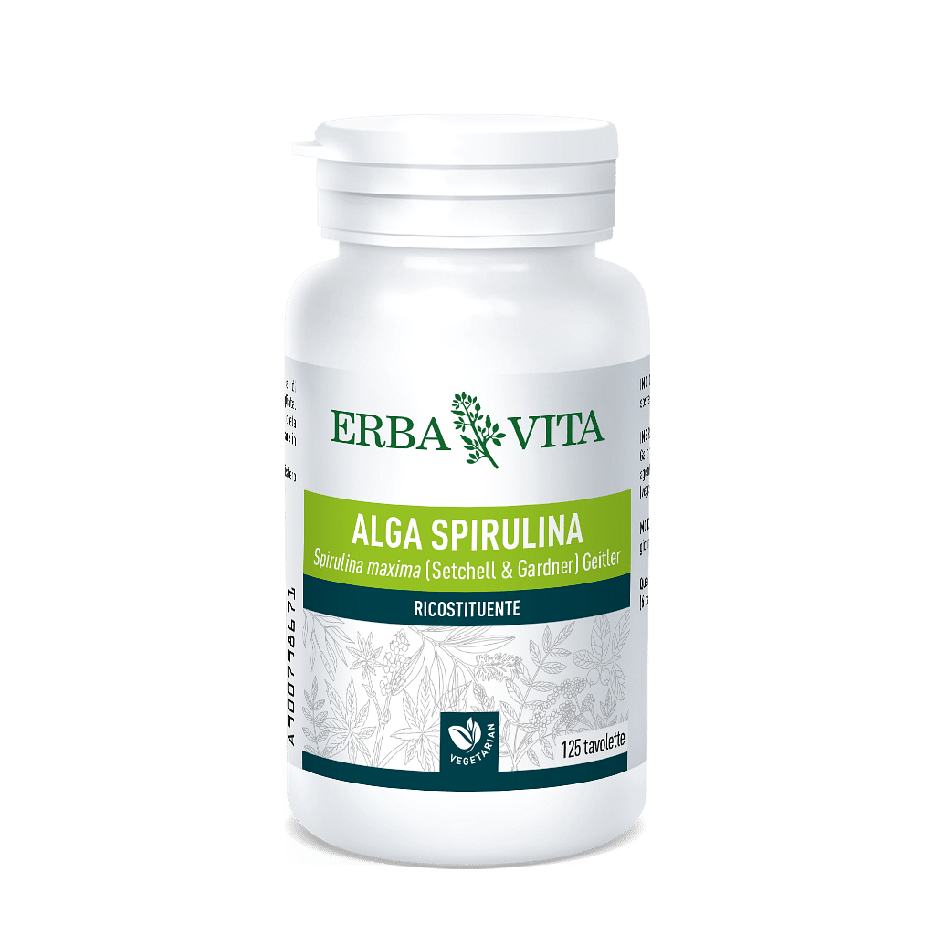 Alga Spirulina 125 Tavolette 400 Mg