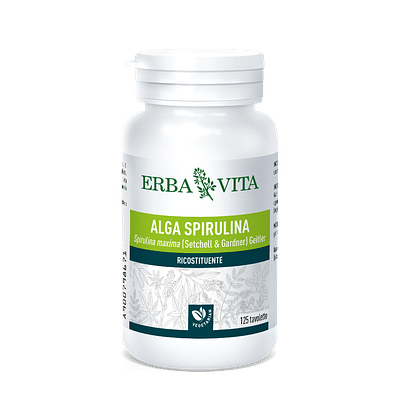 ALGA SPIRULINA 125 TAVOLETTE 400 MG