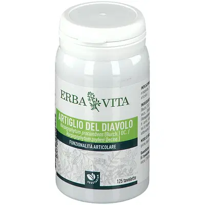 ARTIGLIO DIAVOLO 125 TAVOLETTE 400 MG ARTIGLIO DIAVOLO 125 TAVOLETTE 400 MG