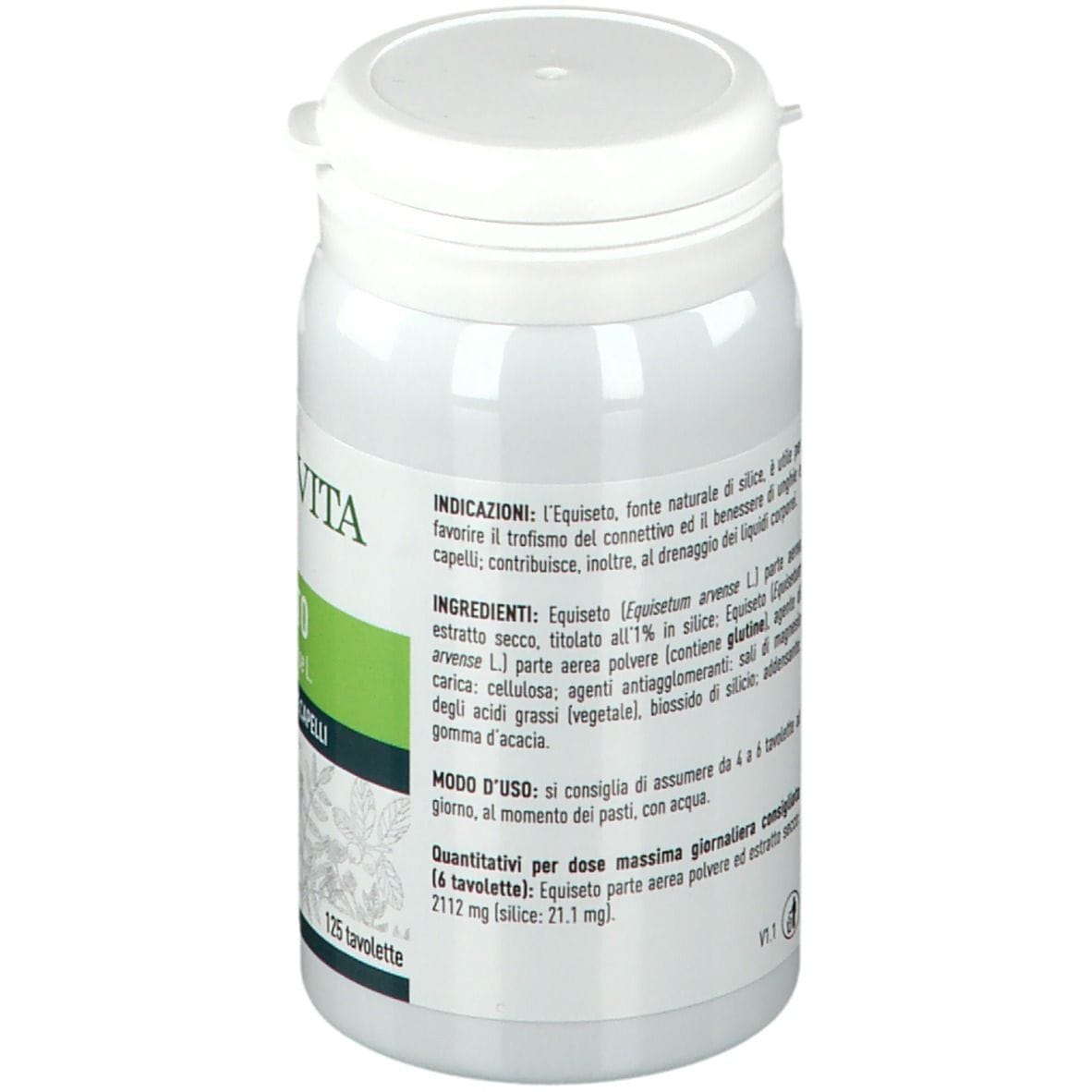 EQUISETO 125 TAVOLETTE