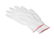 Guanto in cotone bianco non chirurgico, misura 8 in busta
