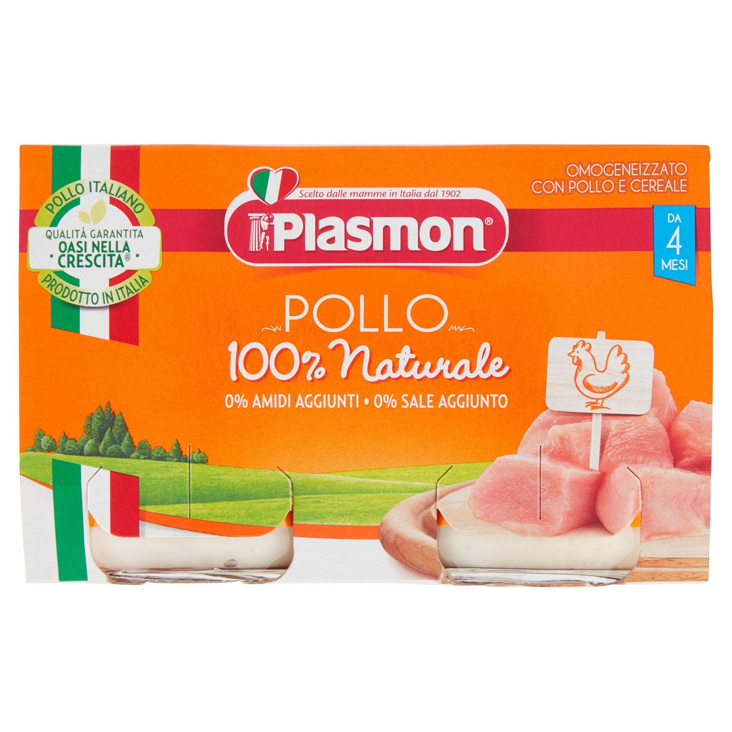 Plasmon Omogeneizzato Pollo 120 G X 2 Pezzi