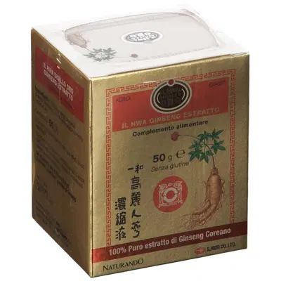GINSENG IL HWA ESTRATTO 50 G GINSENG IL HWA ESTRATTO 50 G