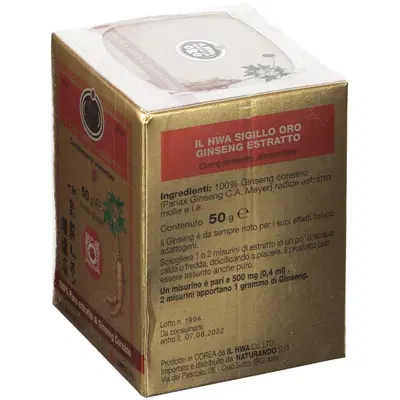GINSENG IL HWA ESTRATTO 50 G GINSENG IL HWA ESTRATTO 50 G
