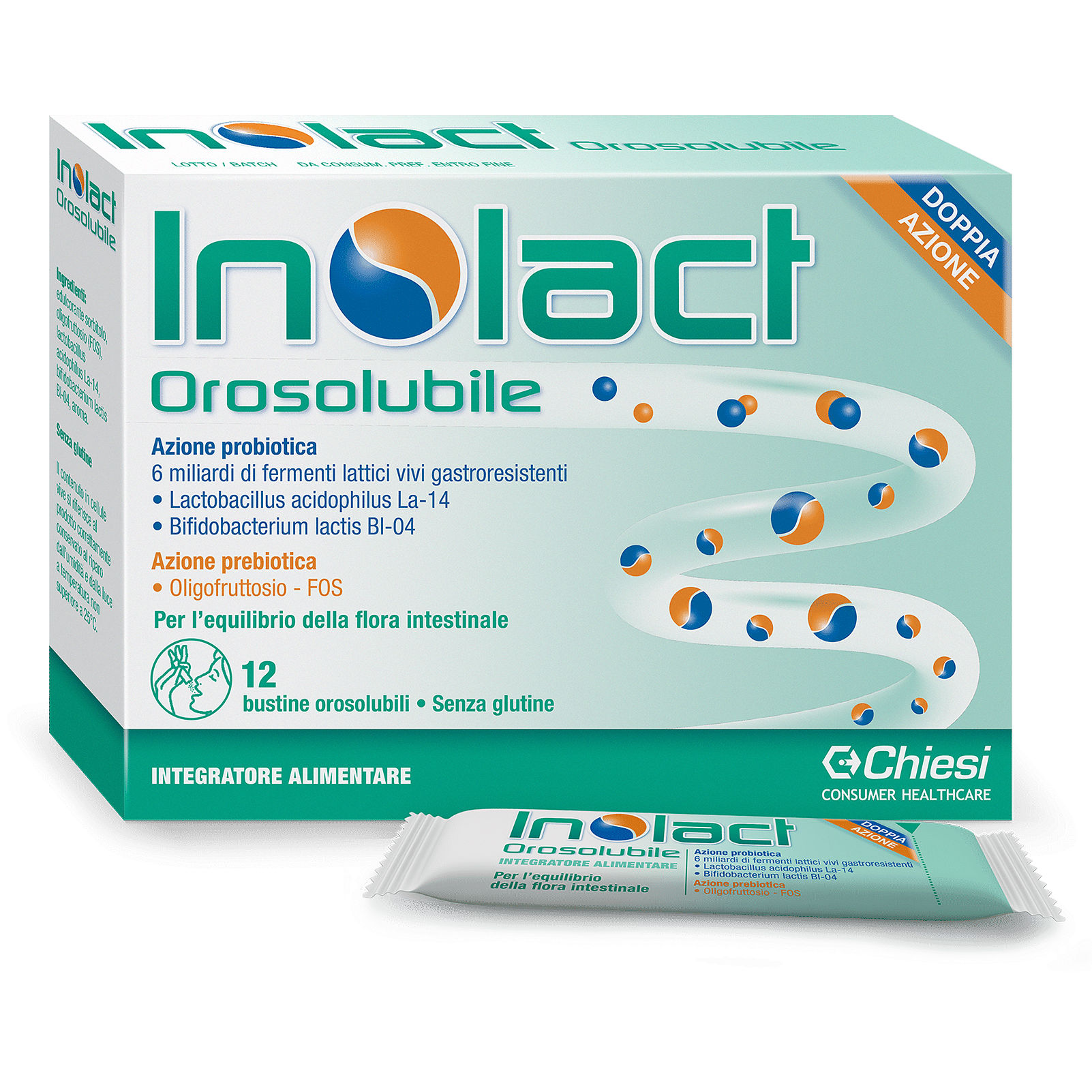 Inolact 12 Bustine Orosolubili