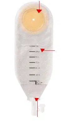 SACCA PER DRENAGGIO COLOPLAST MAXI NON STERILE 500 ML 20 PEZZI ARTICOLO 2250 SACCA PER DRENAGGIO COLOPLAST MAXI NON STERILE 500 ML 20 PEZZI ARTICOLO 2250