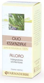 Olio Essenziale di Alloro Farmaderbe puro 100%, 10ml