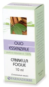 Olio Essenziale di Cannella Foglie Farmaderbe, 10ml