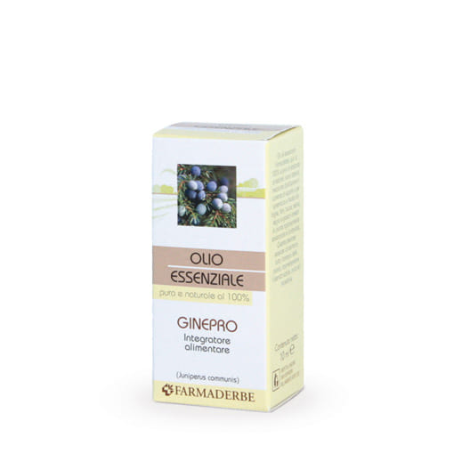 Olio Essenziale di Ginepro Farmaderbe puro 100%, 10ml