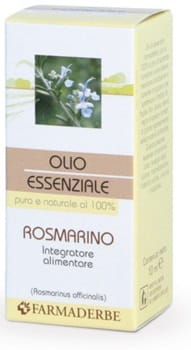 Olio Essenziale di Rosmarino Farmaderbe puro 100%, 10ml