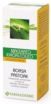Macerato Idroalcolico Borsa del Pastore 50ml per il Ciclo