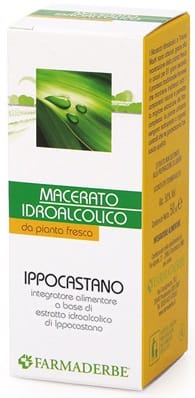 Integratore Farmaderbe Ippocastano Macerato Idroalcolico 50ml