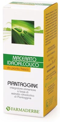 Integratore Farmaderbe Piantaggine Macerato Idroalcolico