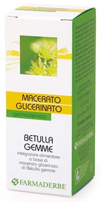 Gemmoderivato di Betulla Gemme macerato glicerinato 50ml