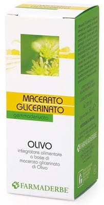 Macerato Glicerinato di Olivo, integratore gemmoderivato 50ml