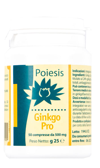 Ginkgo Pro Poiesis 50 Compresse