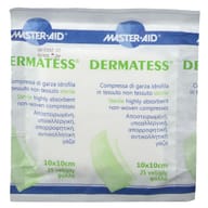 Garze sterili Dermatess in tessuto non tessuto 10x10, 25 pz