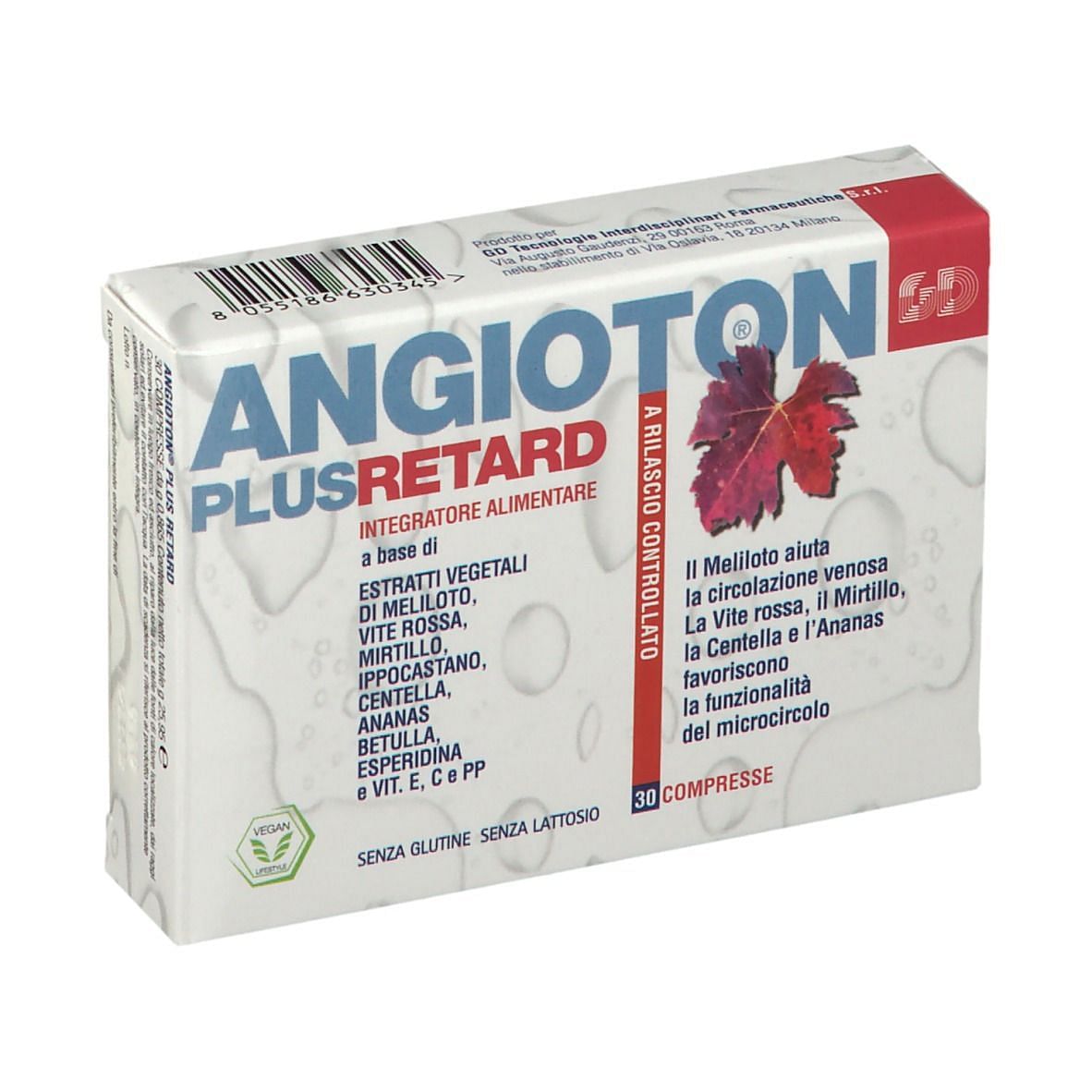 Angioton Plus Retard 30 Compresse