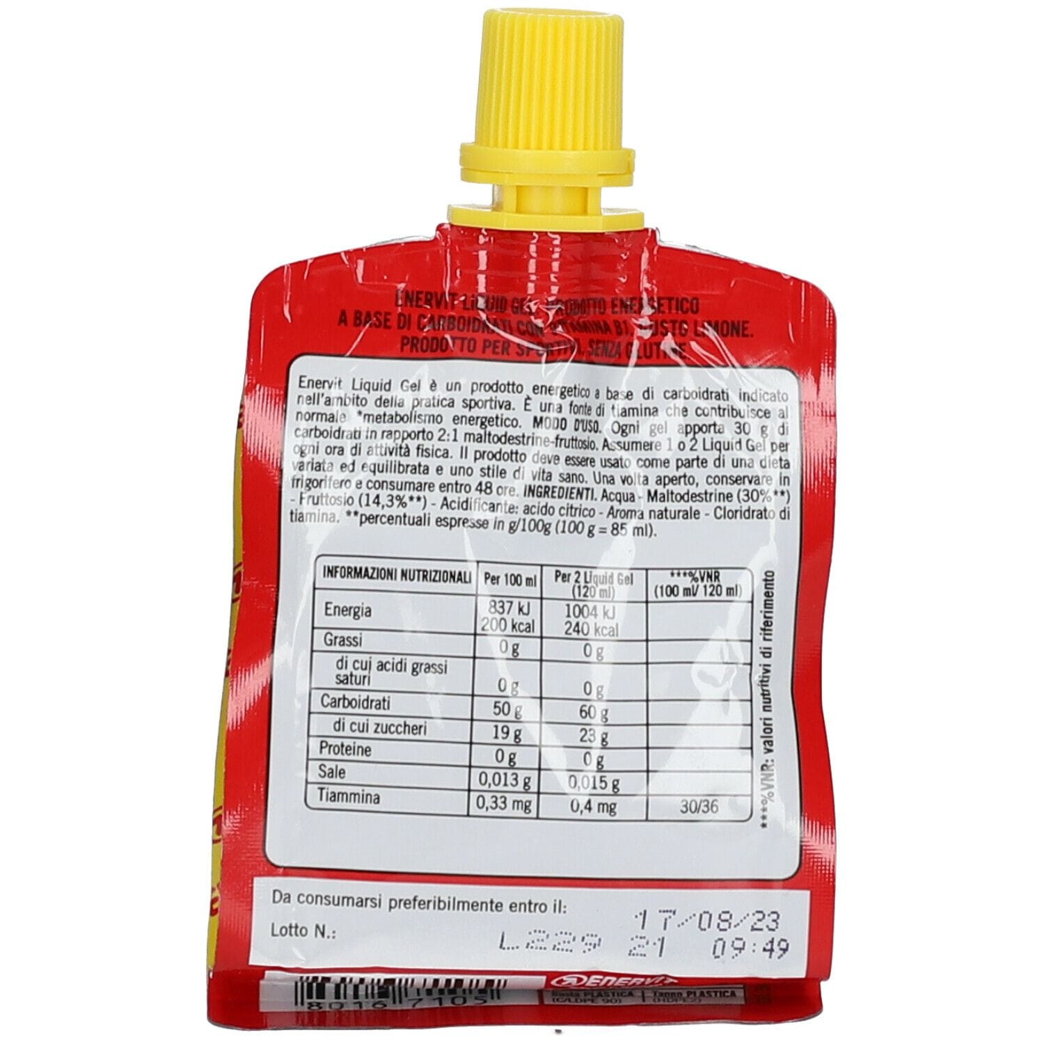 ENERVITENE CHEERPACK LIMONE 1 PEZZO