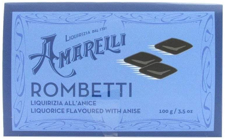 Liquirizia Blu Rombet 100 G Scatoletta