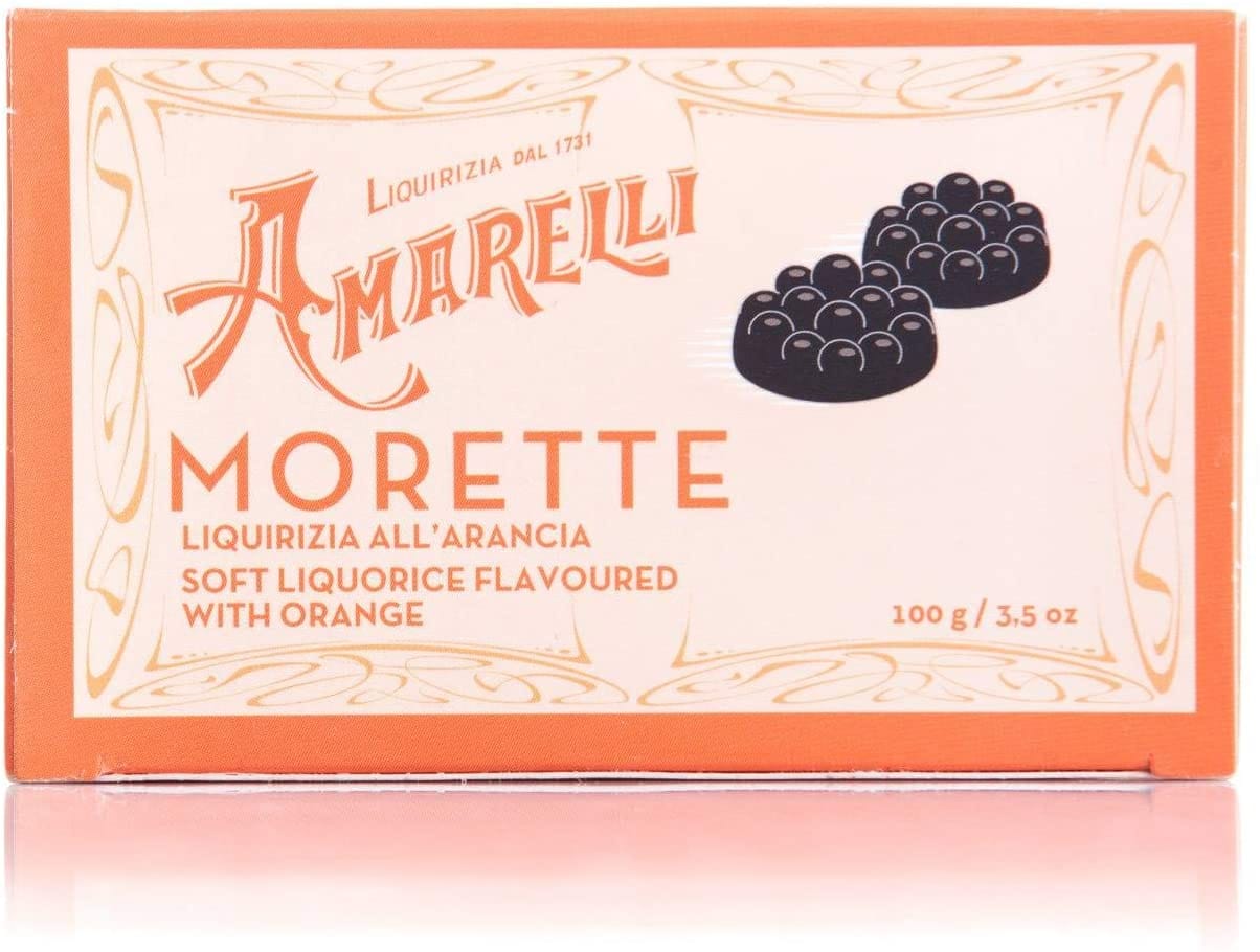 LIQUIRIZIA GOMMOSA SCATOLETTA ARANCIONE 100 G