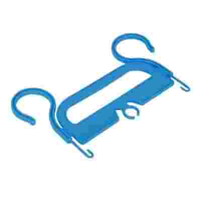 SUPPORTO DI PLASTICA PER BORSA URINA 100 PEZZI