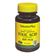 Integratore Acido Folico Natures PLUS, 90 tavolette