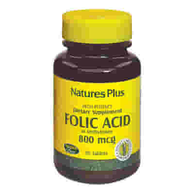 Integratore Acido Folico Natures PLUS, 90 tavolette