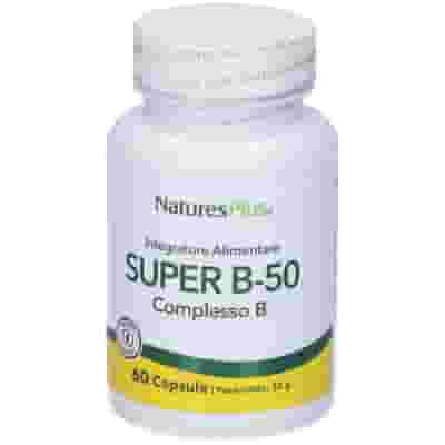 Integratore Super B50 con Vitamina B, 60 capsule