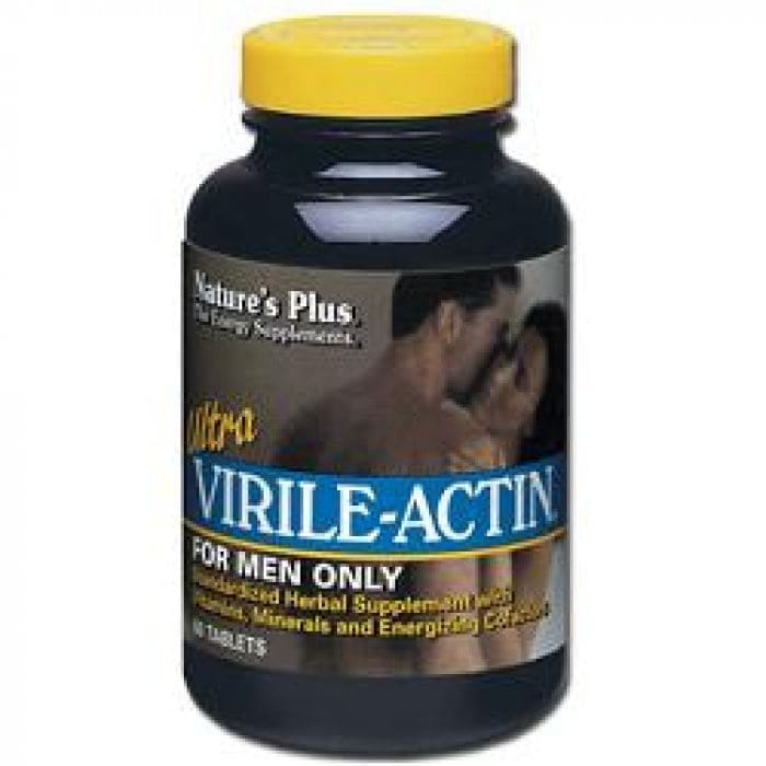 Integratore Ultra Virile Actin per uomini, 60 tavolette