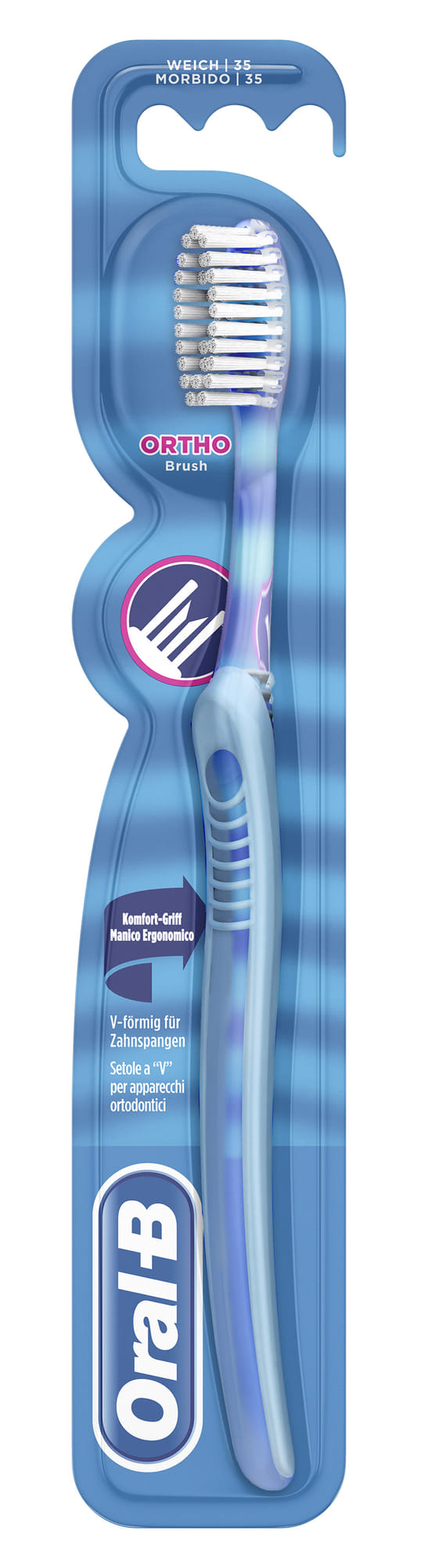 Oralb Ortodontico Spazzolino Manuale