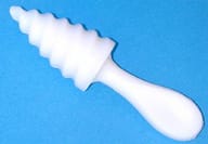 APRIBOCCA A VITE IN PLASTICA UTILIZZABILE PER PROCEDURE DI PRONTO SOCCORSO RESPIRATORIO IN PAZIENTI FOLGORATI